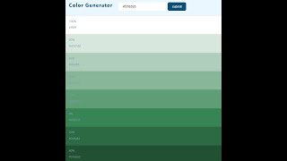 React Task 10 - Color Generator | HEX & RGB Color Picker Tutorial