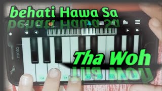 Behti Hawa Sa Tha Woh Song On Walkband🎹 #Shorts #Shortsvideo #Youtubeshorts