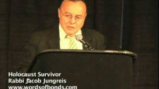 Words Of Bonds Ceremony At Madison Square Garden: Honoree Rabbi Jacob Jungreis