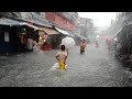 MarlCan Channel is live! Flooding in the market Caloocan city Philippines