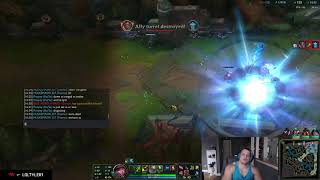 Tyler1 plays Teemo then gets flamed by teammate