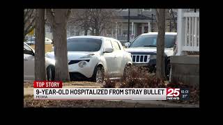 Top Story - 25 News: 9-Year-Old Hospitalized from Stray Bullet in Peoria, IL