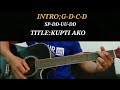 KUPTI AKO-LYRICS AND CHORDS bisaya worship Song