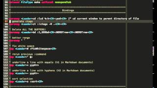 Quick Vim macro demo