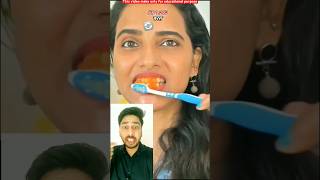 दांतों को सफेद करने के तरीके😱🔥dato ka pilapan kaise dur kare🔥teeth cleaning🔥#youtubeshorts