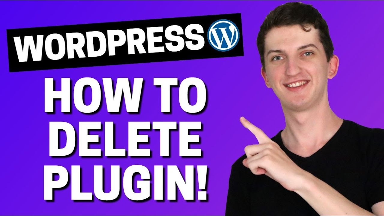 How To Delete Plugin In Wordpress - YouTube