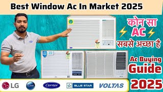 Best 1.5 Ton Window Ac 2025 ⚡️|| Carrier 1.5 ton 3 Star Window Ac 2025 | Window Ac BuyinG Guide 2025