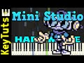 Mini Studio [Deltarune: Chapter 2] by Toby Fox - Hard Mode [Piano Tutorial] (Synthesia)