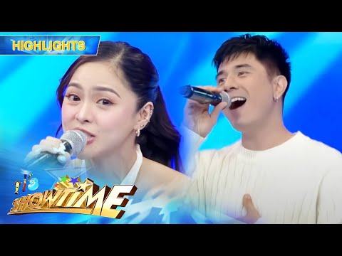 Kim is happy about Paulo's visit It’s Showtime