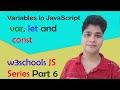 JavaScript Variables || w3schools | JS Series Part 6 || it full knowledge