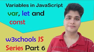 JavaScript Variables || w3schools | JS Series Part 6 || it full knowledge