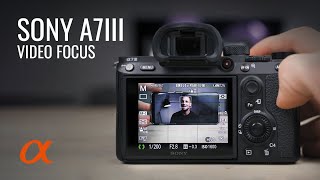 Sony A7iii autofocus settings voor video (+ manual focus tips!) // Sony A7iii setup guide