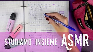 ASMR ita - 📗 STUDIAMO INSIEME (Whispering + SEMI-INAUDIBLE)