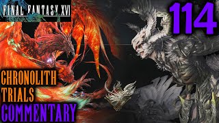 Final Fantasy XVI Walkthrough Part 114 - Phoenix & Garuda Eikon Chronolith Challenge 1st Run