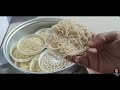 පාන්පිටි තම්බලා ඉදිආප්ප හදමු how to make wheat flour string hoppers srilankan string hoppers