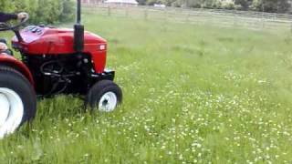 Jinma 254 with Flemming Flail mower