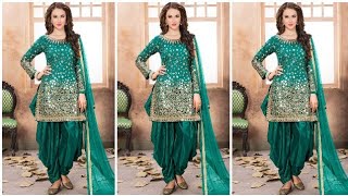 Punjabi Suit Salwar Design ll Patiyala Salwar Suit Latest Design ll