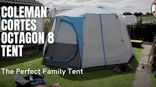 COLEMAN Cortes Octagon 8 Tent, The Perfect Family Tent