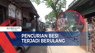 Marak Pencurian Besi, Pedagang Resah!