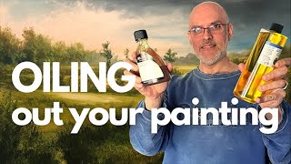 How to oil out your oil painting with Liquin