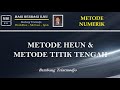 Metode Heun dan Metode Titik Tengah (Midpoint) – Prof. Dr. Ir. Bambang Triatmodjo, DEA