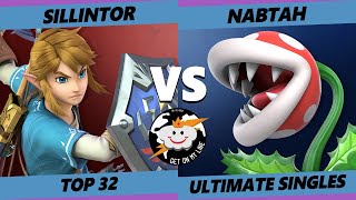 GOML Online 2021 Top 32 - Sillintor (Link) Vs. Nabtah (Piranha Plant) SSBU Ultimate Tournament