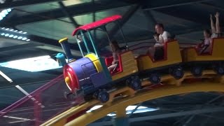 Toverland - Boomerang OnRide \u0026 Off Ride - Achterbahn - Vekoma Indoor Family Coaster - Attractiepark