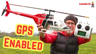 GPS ENABLED ! Fly Wing BELL 206 v3 Stabilised 'Smart' RC Helicopter