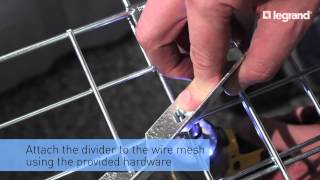 Cablofil: How to Install Flexible Dividers - COT F