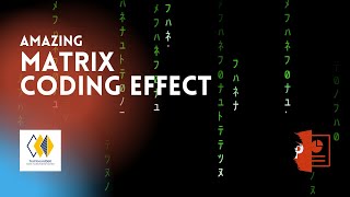 Raining Matrix Coding Effect in Microsoft PowerPoint 🔥