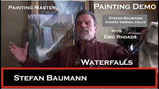 Painting Demo By Stefan Baumann Step by Step How to paint Plein Air on location.