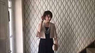 30代向けショールカラーケープボレロの動画！結婚式ワンピースならPourVous