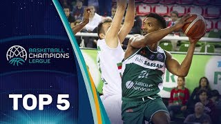 Top 5 Plays - Tuesday - Gameday 8 - Basketball Champions League 2017-18