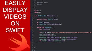 Embed videos on SWIFT