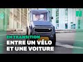 À Angoulême, une voiture à pédales pour les centres-villes