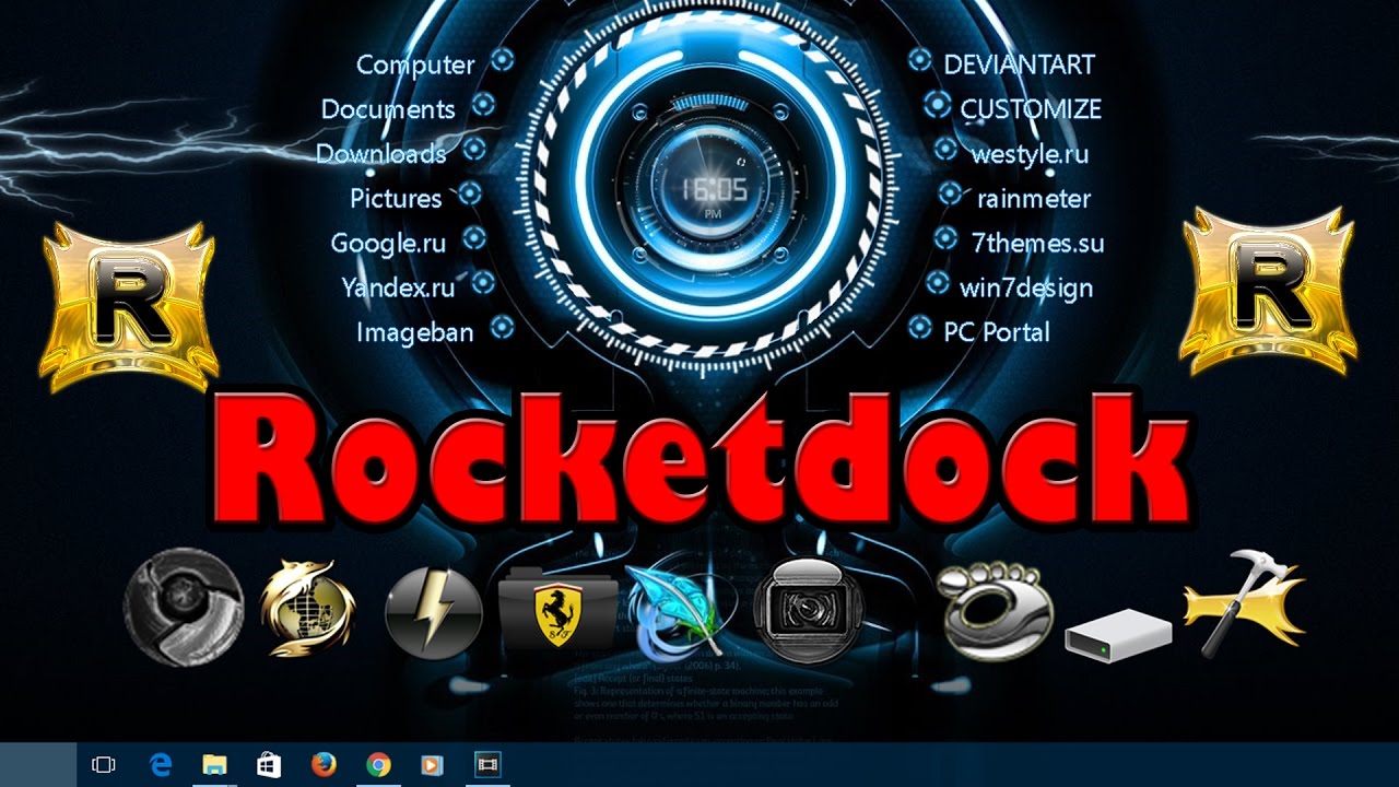 Rocketdock Windows 10