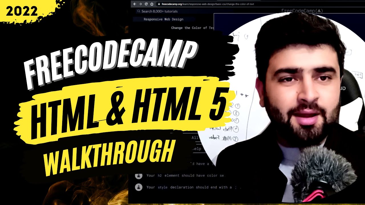 FreeCodeCamp | Basic HTML And HTML5 Complete Walkthrough - YouTube