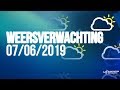 Weersverwachting 07/06/2019 - Wisselvallig weer met normale temperaturen (NWBNLX)