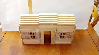 [Construction] Maison en kapla facile #1