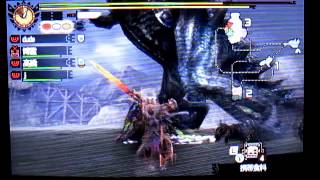 【MH4G】　実況　高難度：沈め掻臥せ戦渦の沼に　巨戟龍　ゴグマジオス編②