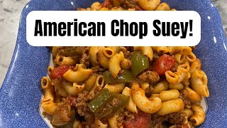 How To Make American Chop Suey