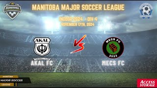 November 17th WSF Div 4 Akal FC vs Mecs FC