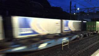 2012.8.11 貨物列車 1071レ\u0026特貨電50レ