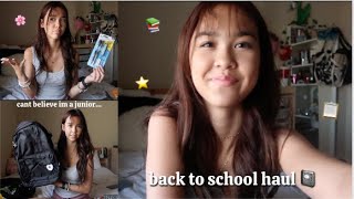 back to school haul 2023 🌟 | junior year