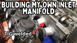 How i built my own aluminum tig welded inlet manifold.