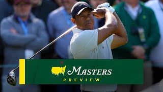 2024 Masters Tournament Preview: Tiger Woods hits the course at Augusta | CBS Sp