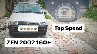 Maruti Zen 2002 Top Speed😨 160+kmph (11 seconds 0 to 100kmph ) fastest car ?