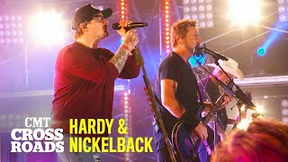 HARDY & Nickelback Perform "How You Remind Me" | CMT Crossroads