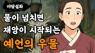 [야담설화 179] 물이 넘치면 재앙이 시작되는 우물 - 옛날이야기, 야담, 설화, 야사,