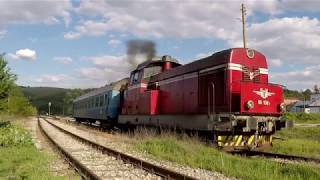 Bulgarian Railways - Rail traffic on branch line №24 Levski - Svishtov